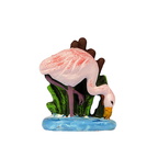 Flamant Rose Courbe 7cm